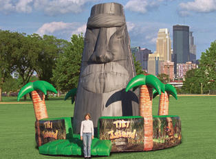 Tiki Island Rock Wall